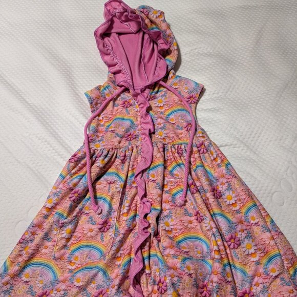 Cheeky Plum Hooded Swim Cover New - Picture 2 of 4